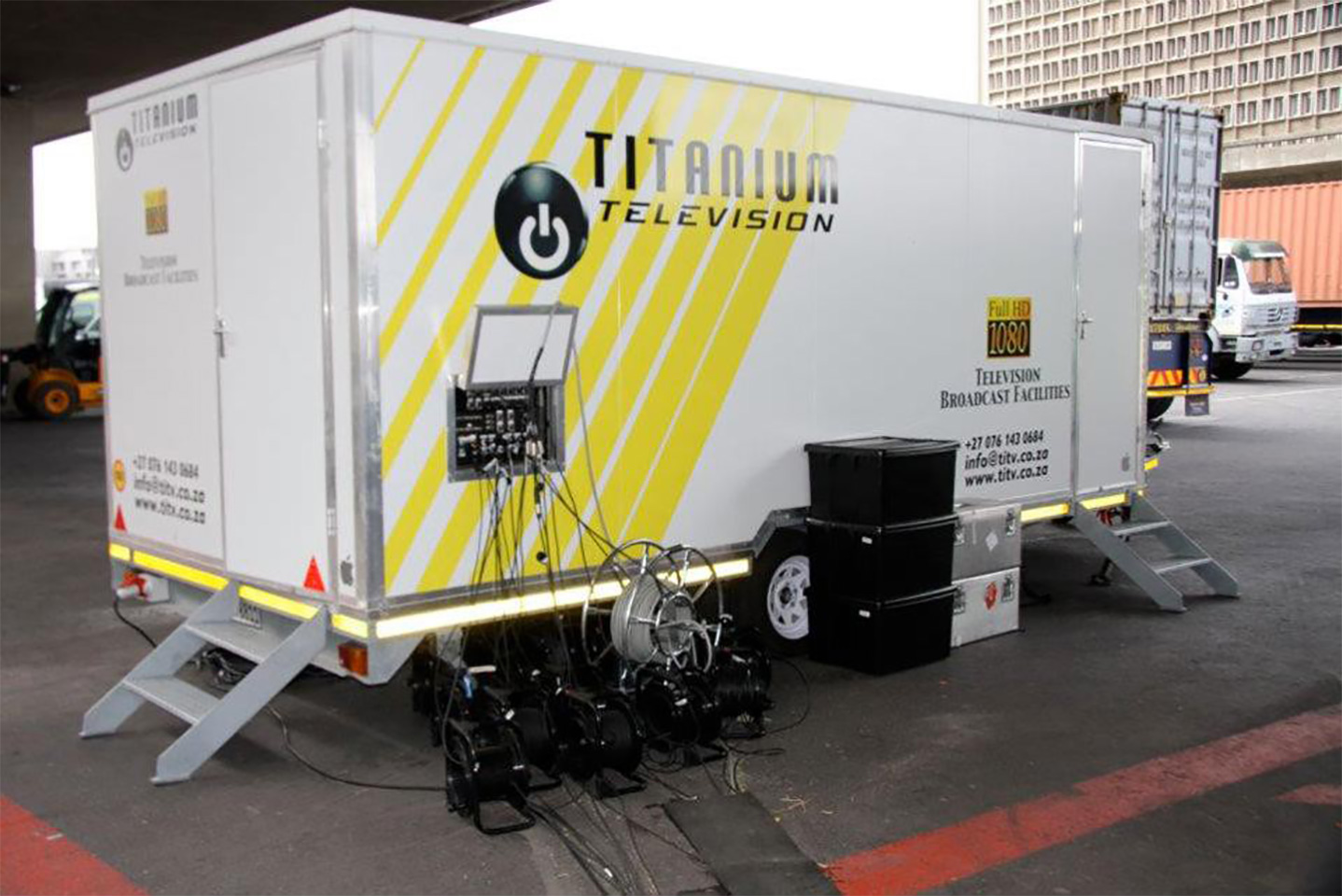  mobile  studio  corporate trailer  Western Cape Trailers 